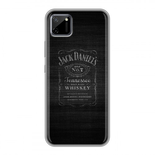 Дизайнерский силиконовый чехол для Realme C11 Jack Daniels