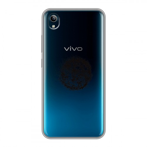 Полупрозрачный дизайнерский силиконовый чехол для Vivo Y91C Абстракции 5