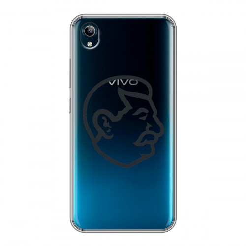 Полупрозрачный дизайнерский силиконовый чехол для Vivo Y91C Стикеры к Дню Победы