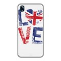 Дизайнерский силиконовый чехол для Vivo Y91C British love