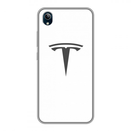 Дизайнерский силиконовый чехол для Vivo Y91C Tesla