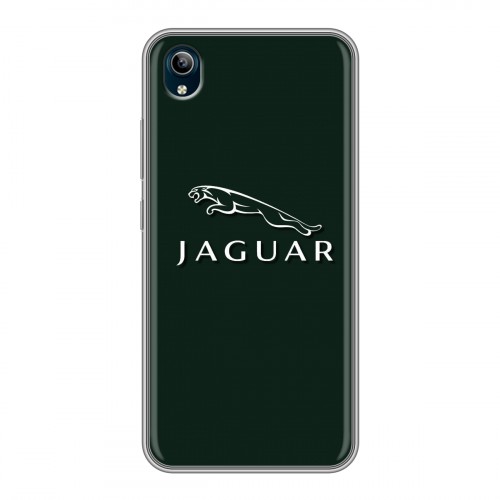 Дизайнерский силиконовый с усиленными углами чехол для Vivo Y91C Jaguar