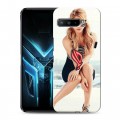 Дизайнерский силиконовый с усиленными углами чехол для ASUS ROG Phone 3 Shakira