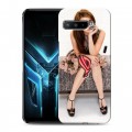 Дизайнерский силиконовый с усиленными углами чехол для ASUS ROG Phone 3 Эмма Робертс