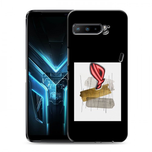 Дизайнерский силиконовый с усиленными углами чехол для ASUS ROG Phone 3 Стильные абстракции