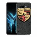 Дизайнерский силиконовый с усиленными углами чехол для ASUS ROG Phone 3 Porsche