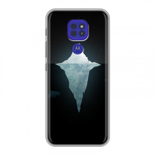 Дизайнерский силиконовый чехол для Motorola Moto G9 Play Льды