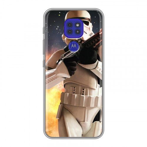 Дизайнерский силиконовый чехол для Motorola Moto G9 Play Star Wars Battlefront