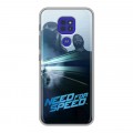 Дизайнерский силиконовый чехол для Motorola Moto G9 Play Need For Speed