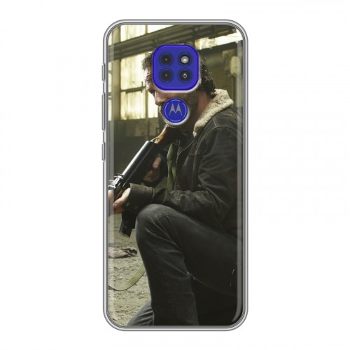 Дизайнерский силиконовый чехол для Motorola Moto G9 Play Ходячие Мертвецы