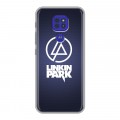 Дизайнерский силиконовый чехол для Motorola Moto G9 Play Linkin Park
