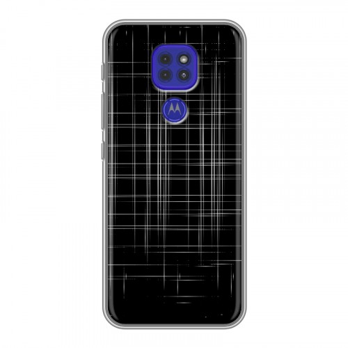 Дизайнерский силиконовый чехол для Motorola Moto G9 Play Абстракции Сетка