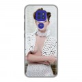 Дизайнерский силиконовый чехол для Motorola Moto G9 Play Эмма Уотсон