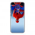 Дизайнерский силиконовый чехол для Motorola Moto G9 Play Человек-паук : Через вселенные