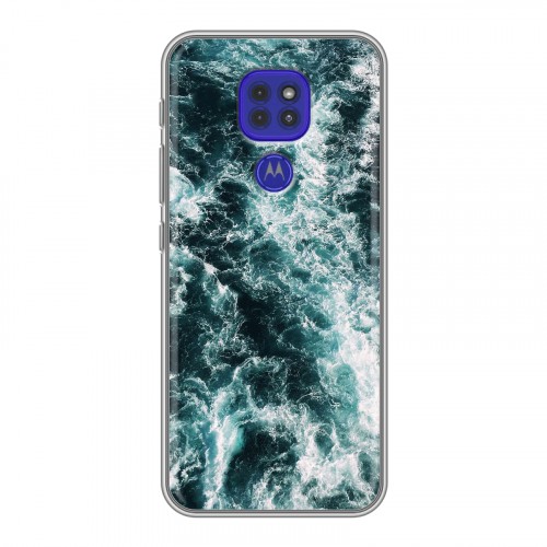 Дизайнерский силиконовый чехол для Motorola Moto G9 Play Райский океан