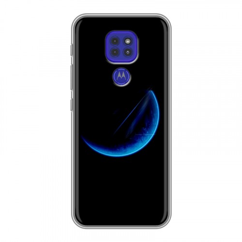 Дизайнерский силиконовый чехол для Motorola Moto G9 Play Луна