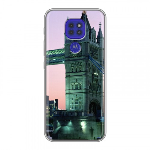 Дизайнерский силиконовый чехол для Motorola Moto G9 Play Лондон