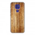 Дизайнерский силиконовый чехол для Motorola Moto G9 Play Дерево