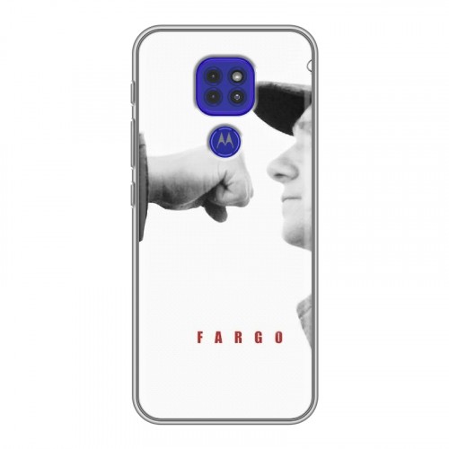 Дизайнерский силиконовый чехол для Motorola Moto G9 Play Фарго