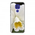 Дизайнерский силиконовый чехол для Motorola Moto G9 Play Орхидеи