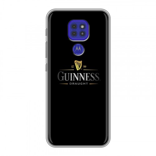Дизайнерский силиконовый чехол для Motorola Moto G9 Play Guinness