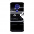 Дизайнерский силиконовый чехол для Motorola Moto G9 Play Lexus