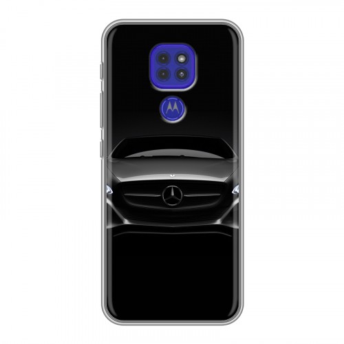 Дизайнерский силиконовый чехол для Motorola Moto G9 Play Mercedes