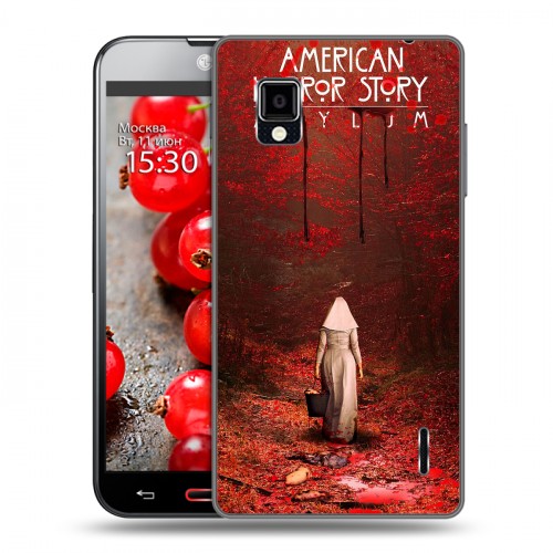 Дизайнерский пластиковый чехол для LG Optimus G Американская История Ужасов