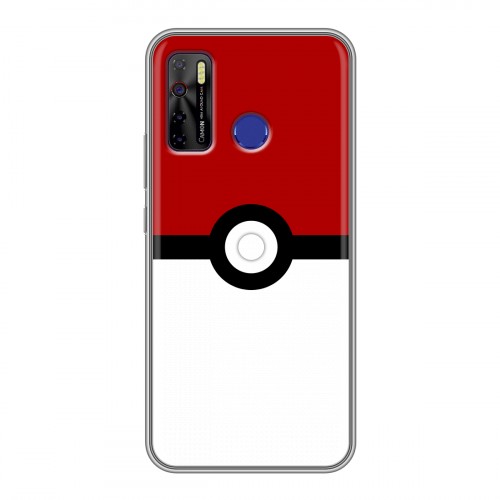 Дизайнерский силиконовый чехол для Tecno Camon 15 Pokemon Go