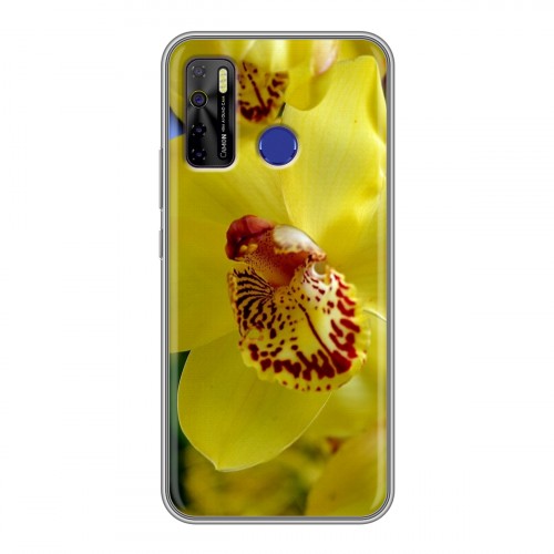Дизайнерский силиконовый чехол для Tecno Camon 15 Орхидеи