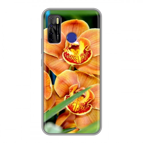 Дизайнерский силиконовый чехол для Tecno Camon 15 Орхидеи