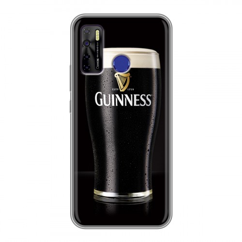 Дизайнерский силиконовый чехол для Tecno Camon 15 Guinness