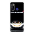 Дизайнерский силиконовый с усиленными углами чехол для Tecno Camon 15 McLaren