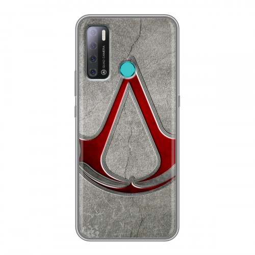 Дизайнерский силиконовый с усиленными углами чехол для Tecno Pouvoir 4 Assassins Creed