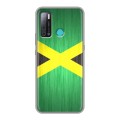 Дизайнерский силиконовый с усиленными углами чехол для Tecno Pouvoir 4 Флаг Ямайки