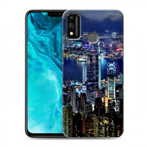 Дизайнерский силиконовый чехол для Huawei Honor 9X Lite Гонконг