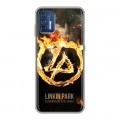 Дизайнерский силиконовый чехол для Motorola Moto G9 Plus Linkin Park