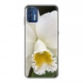 Дизайнерский силиконовый чехол для Motorola Moto G9 Plus Орхидеи