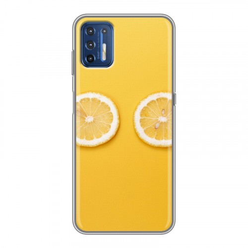 Дизайнерский силиконовый чехол для Motorola Moto G9 Plus Лимон