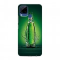Дизайнерский силиконовый с усиленными углами чехол для Realme C15 Carlsberg
