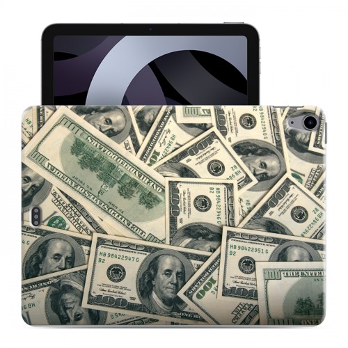 Дизайнерский силиконовый чехол для Ipad Air (2020) Текстуры денег