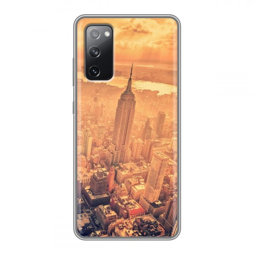Дизайнерский силиконовый чехол для Samsung Galaxy S20 FE Нью-Йорк