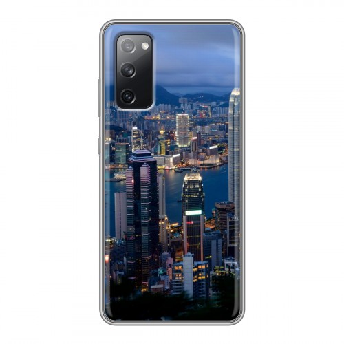 Дизайнерский силиконовый чехол для Samsung Galaxy S20 FE Гонконг