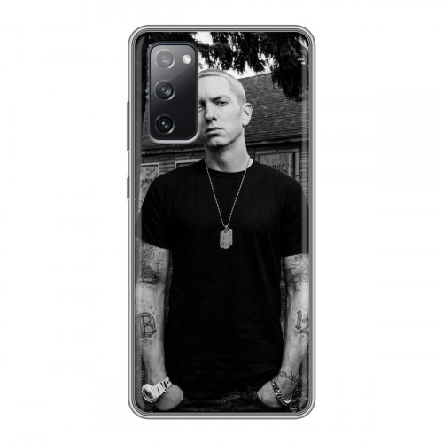 Дизайнерский силиконовый чехол для Samsung Galaxy S20 FE Eminem