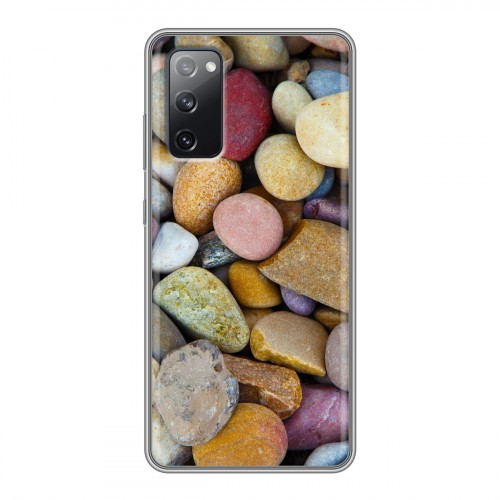 Дизайнерский силиконовый чехол для Samsung Galaxy S20 FE Текстура камня