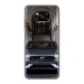 Дизайнерский силиконовый с усиленными углами чехол для Xiaomi Poco X3 Volvo