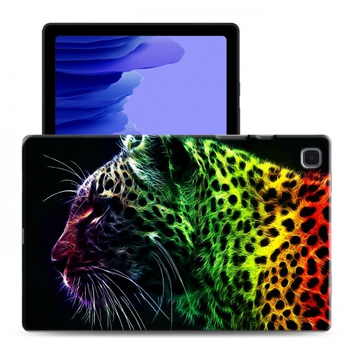 Дизайнерский силиконовый чехол для Samsung Galaxy Tab A7 10.4 (2020) Леопард