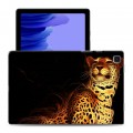 Дизайнерский пластиковый чехол для Samsung Galaxy Tab A7 10.4 (2020) Леопард