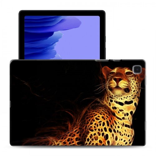 Дизайнерский силиконовый чехол для Samsung Galaxy Tab A7 10.4 (2020) Леопард