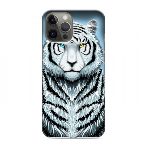 Дизайнерский силиконовый чехол для Iphone 12 Pro Max Яркие животные